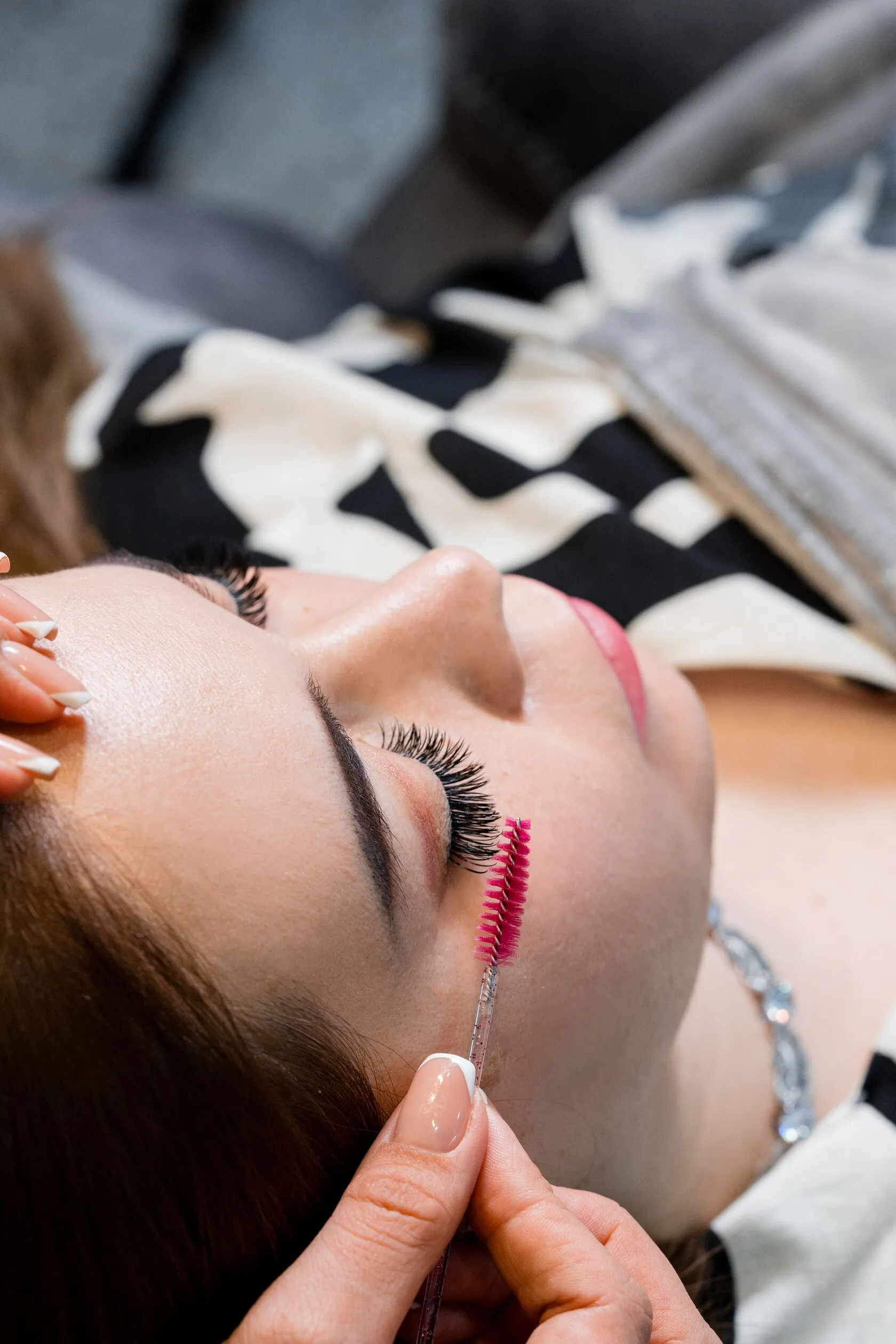 Eyelash extension service